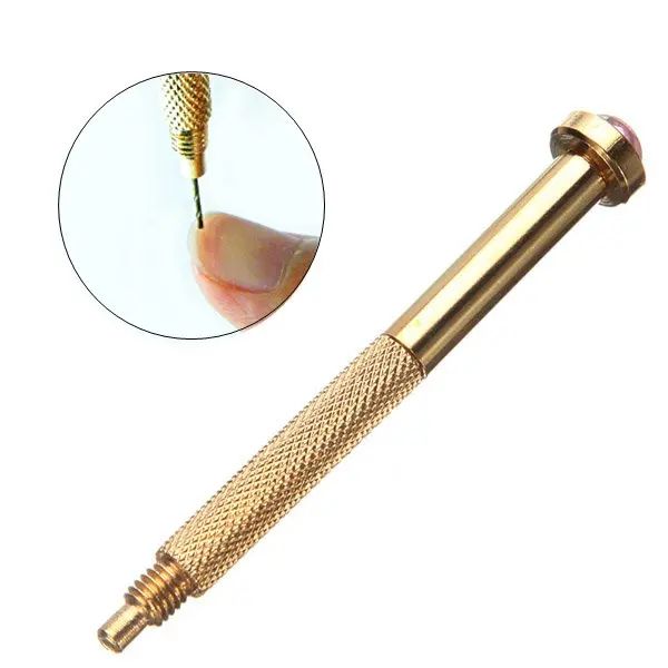 

nail art piercing hand drill tool nail puncher