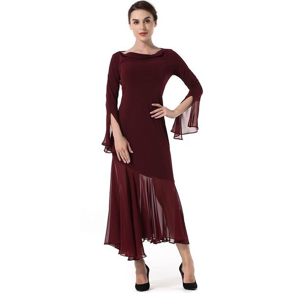 

casual dresses women dress elegant fashion party cocktail club solid color irregular hem stitching slim, Black;gray