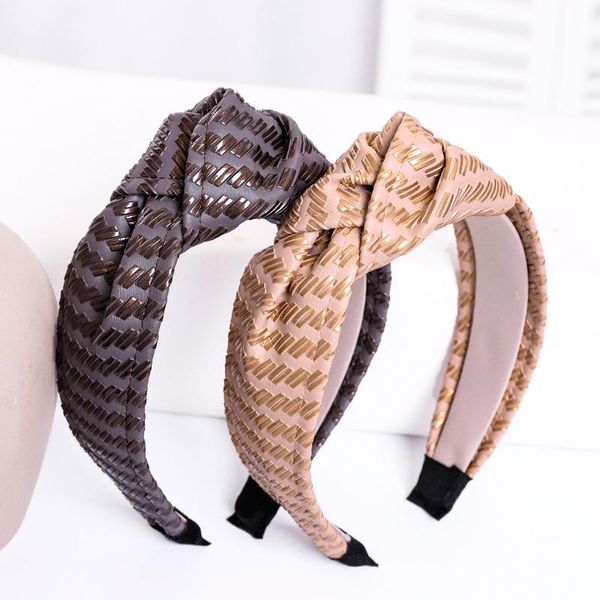 

hair accessories straw knot hairband headband