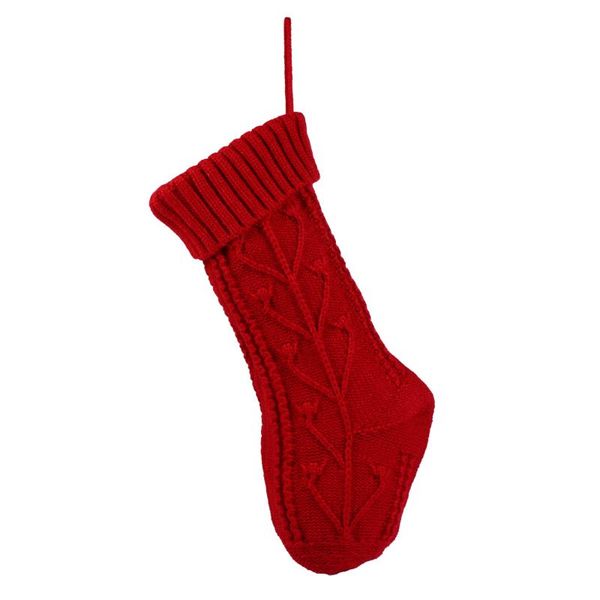 

christmas decorations 1pc knitted stocking gift bag hanging socks pouch
