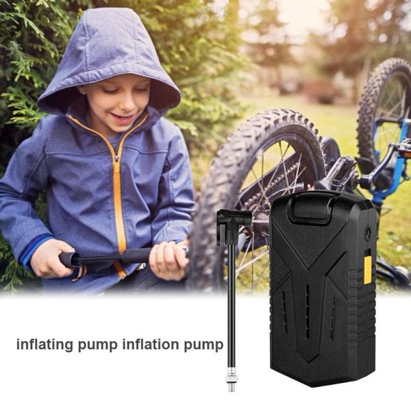 

bike pumps scooter tire inflator good heat dissipation fast inflation air compressor for ourdoor riding