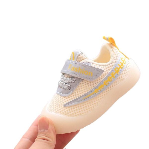 

baby shoes breathable mesh casual toddlers soft comfortable flat bed boys and girls sneakers first walkers