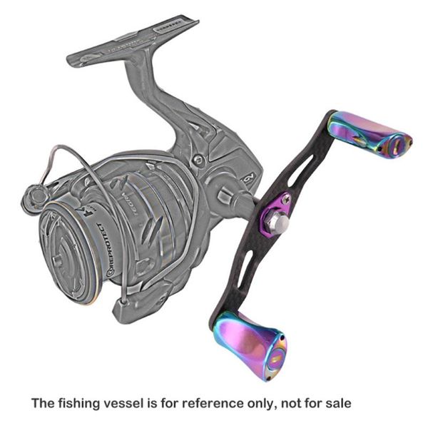 

fishing reel handle carbon fiber for knob hole size length 115mm rocker accessory baitcasting reels