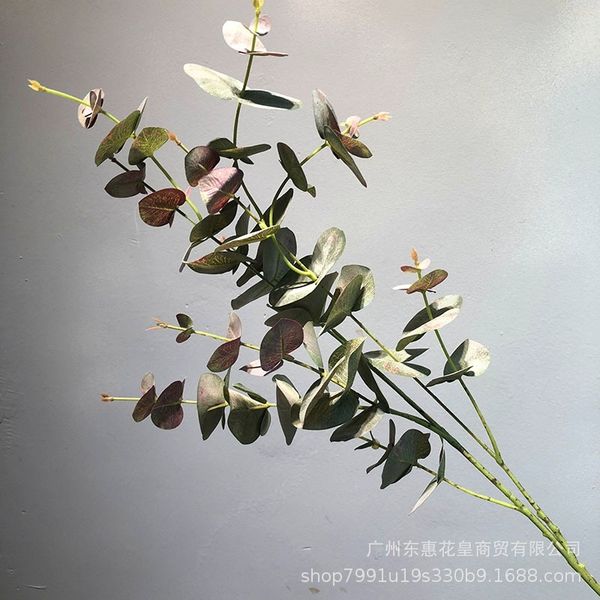 

simulated long branch eucalyptus eucalyptus home decoration fake flower money leaf props