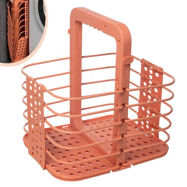 

laundry bags dirty basket bathroom floor-standing folding storage organizer plastic large-capacity bilateral sorted holder baskets