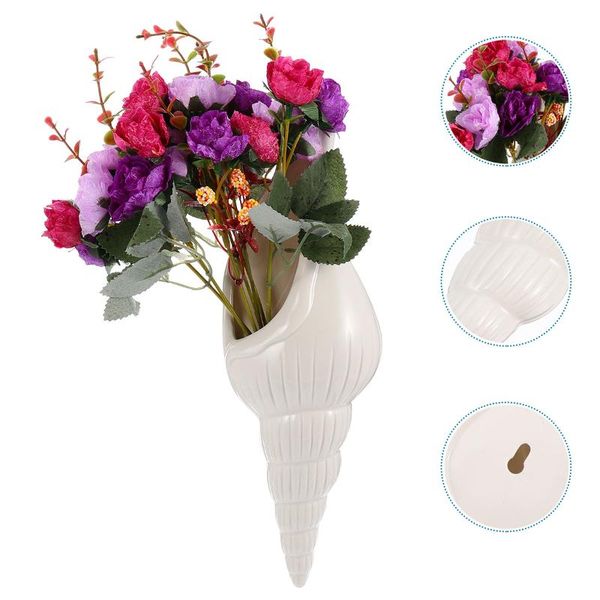 

decorative objects & figurines 1pc conch mural bedroom sitting room upholstery vase background wall decoration
