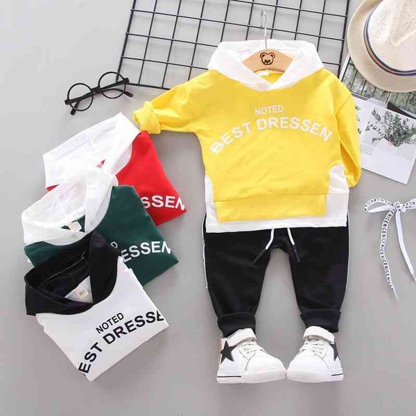 

baby boys clothes cotton warm tracksuit thicken hooded vest pants 3pcs children boy winter outfits set kids 210508, White