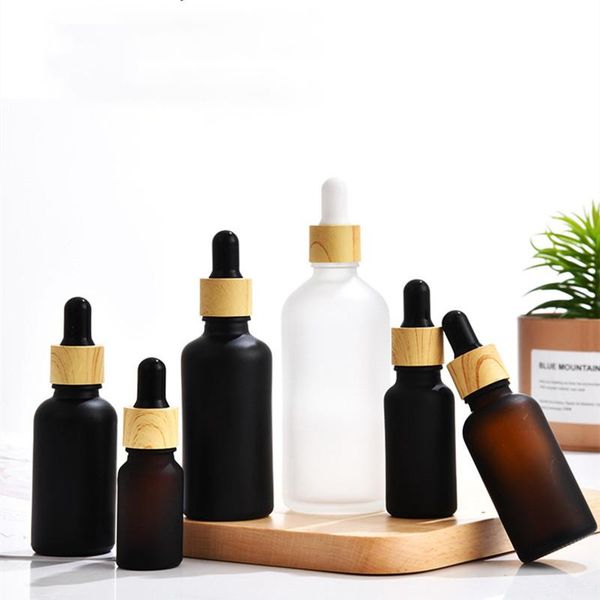 

storage bottles & jars 12pcs frost glass essential oil dropper bottle wtih piepette drop vials containers 5ml 10ml 15ml 20ml 30ml 50ml 100ml