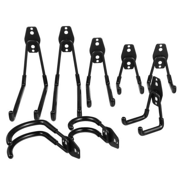 

hooks & rails 1 set garage storage utility wall mounted hanging metal hook hangers