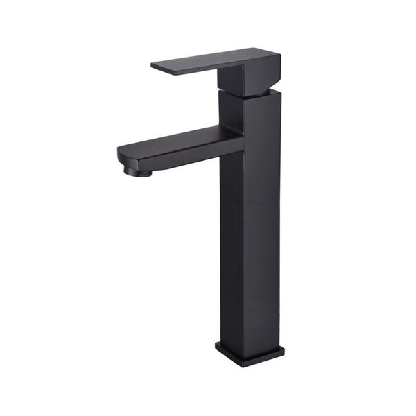 

matte black basin faucet bathroom mixer stainless steel sink faucets