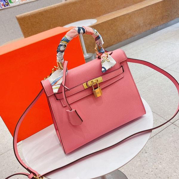 

7a+bag women purse designer tote bags handmade luxury designer handbags classic fashion togo leather wallet pochette clutch with box