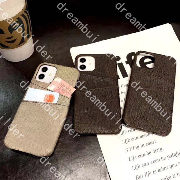 

designer phone cases for iphone 13 pro max 12 12promax 12pro 11 11pro 11promax x xs xr 8 7 plus pu letter luxury case with dual card slots