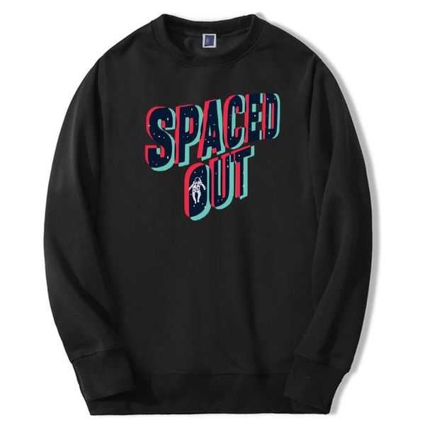 

men's hoodies & sweatshirts vaporwave retro spaced out 2021 winter men fashion printing hoodie oversized loose clothes top, Black