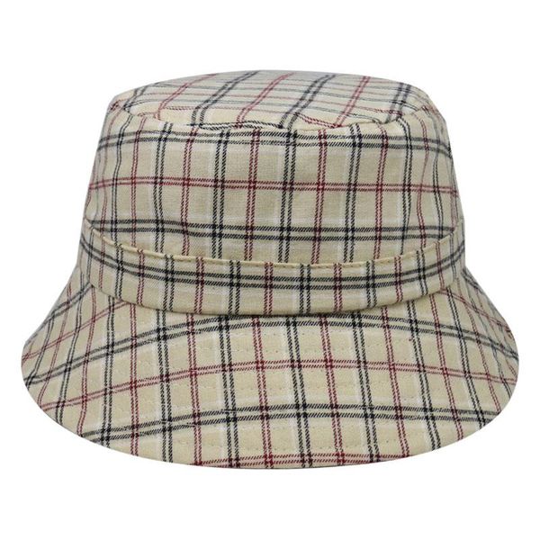 

wide brim hats fashion tartan plaid fisherman cap bucket hat for women gorras sun, Blue;gray