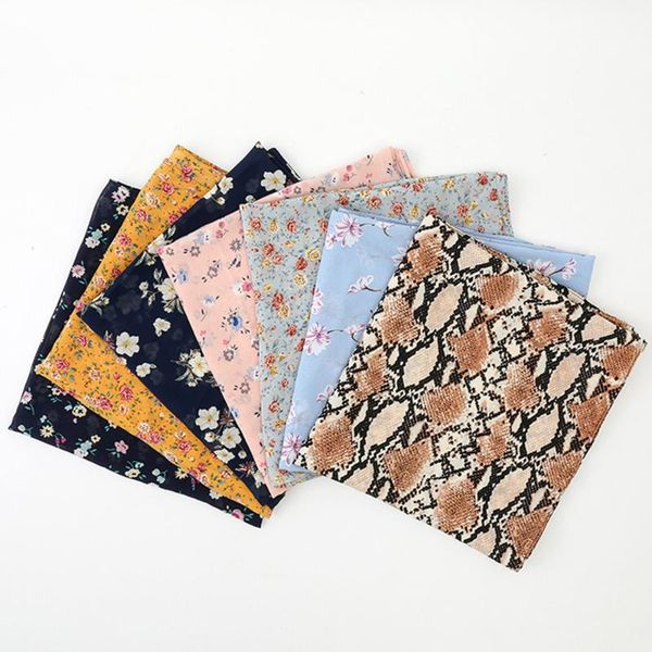 

scarves printed pearl chiffon square scarf jersey hijab headscarf, Blue;gray