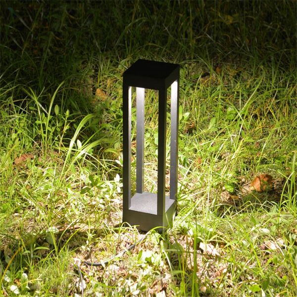 

modern waterproof garden pillar lawn lamp outdoor villa courtyard fence street light landscape pathway column lamps