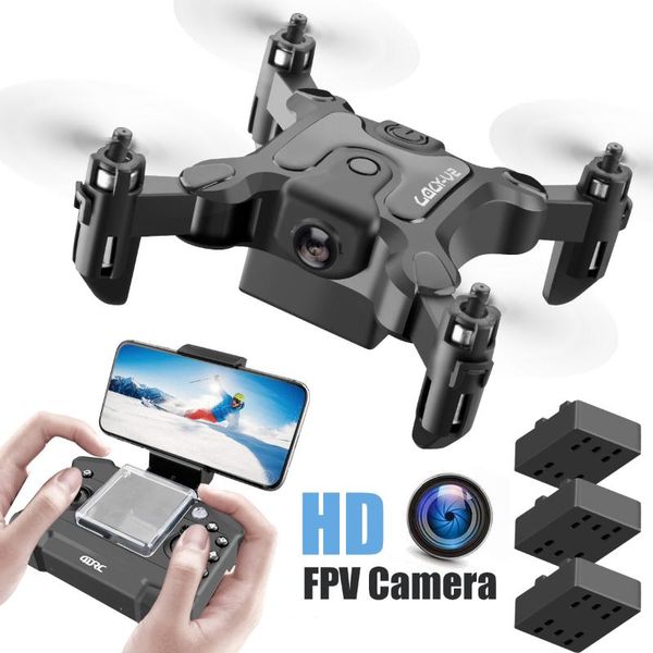 

drones mini drone v2 1080p hd camera wifi fpv air pressure altitude hold foldable quadcopter rc kid toy gift