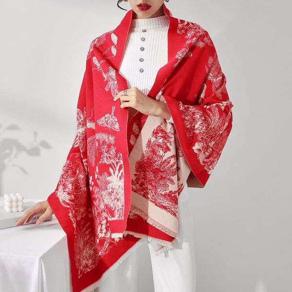 

scarves fashion classic autumn winter scarf women cashmere long female shawl and tassel blanket wrap soft warm kaschmirschal, Blue;gray