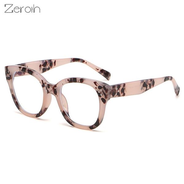 

fashion sunglasses frames square glasses frame women men anti blue light luxury gothic eyewear optical spectacle goggles eyeglass, Black