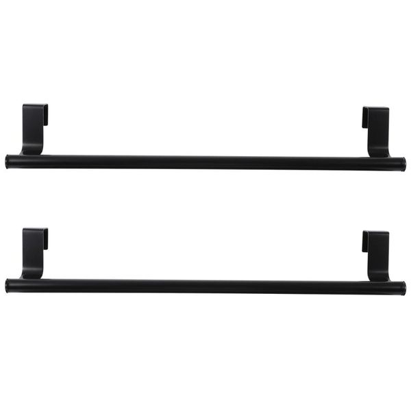 

towel racks 2pcs bathroom stainless steel shelves holes multifunctional