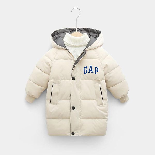 

down coat 2021 children's jacket girls winter cotton velvet toddler boys clothes brand fashion children snow su, Blue;gray