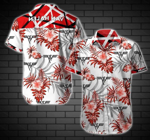 

dresses large men's summer sports and leisure hawaiian series trend shirt, White;black