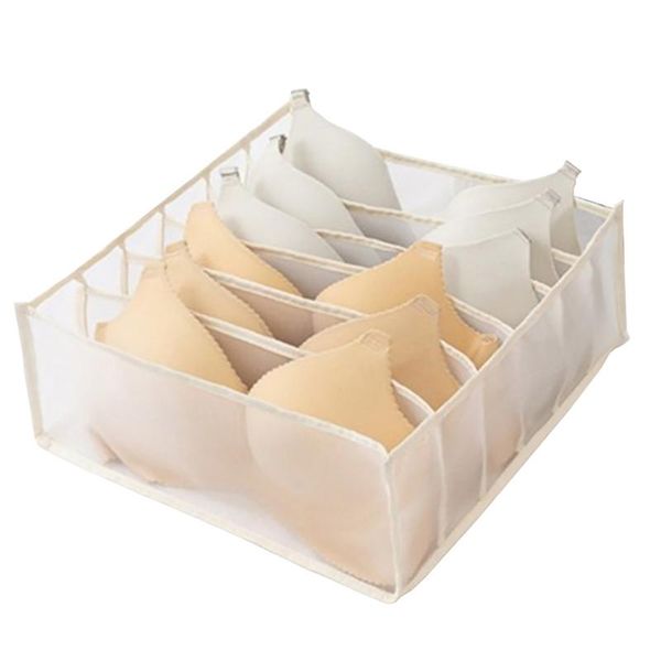 

storage drawers solid wardrobe organizer bra underpants mesh multifunctional multi compartment underwear bag dormitory durable socks
