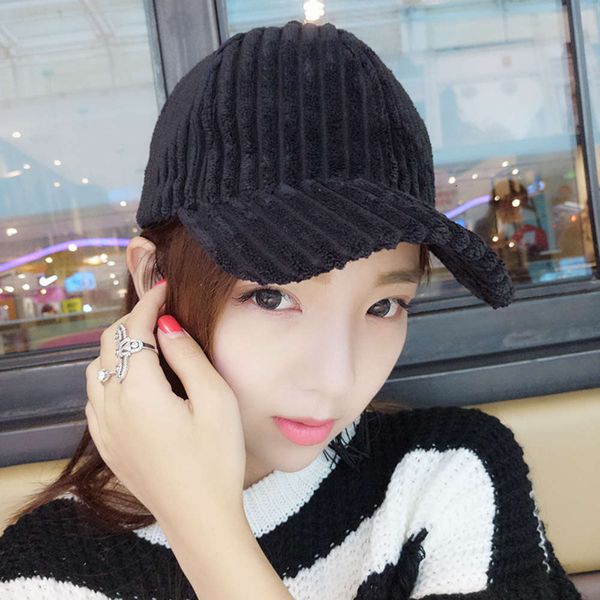

hat lady autumn and winter fashion new korean baseball cap, Blue;gray