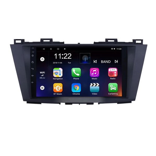 

car dvd multimedia player for 2009-2012 mazda 5 with quad-core wifi gps navi radio android 10.0 2gb ram 32gb rom