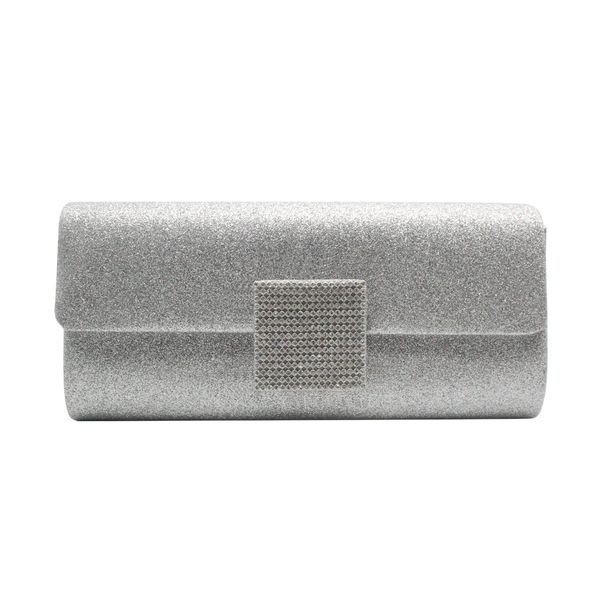 

evening bag flash dinner square buckle water drill gift chain 457