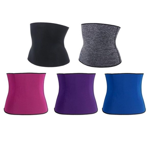 

women's shapers sauna sweat waist trainer neoprene tummy control fat burn cinchers fitness slimming belt women shapewear body shaper, Black;white