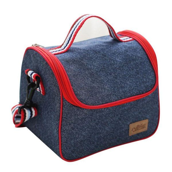 

storage bags portable insulated thermal cooler lunch box picnic bag case fresh-keeping heat insulation bento tote outdoor