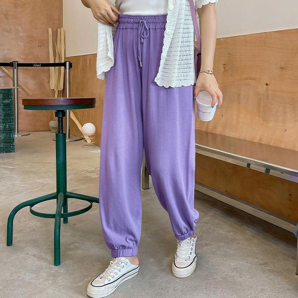 

women's pants & capris 2021 leather women, Black;white