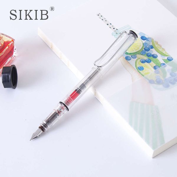 

the pen f17sikib business primary school calligraphy practice ink bag pen