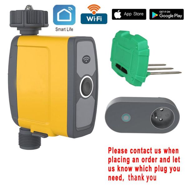 

wifi smart garden irrigation controller timer automatic flower watering device timing system tuya equipments