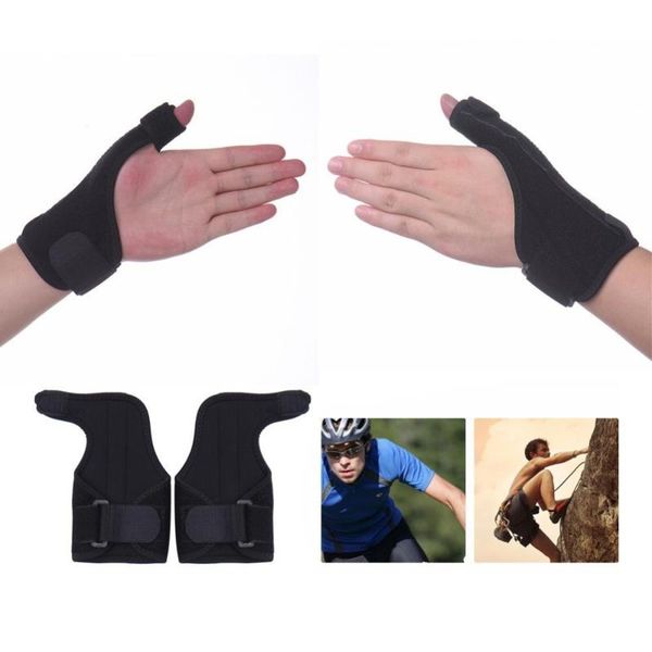 

wrist support thumb hand protective splint brace stabiliser arthritis, Black;red