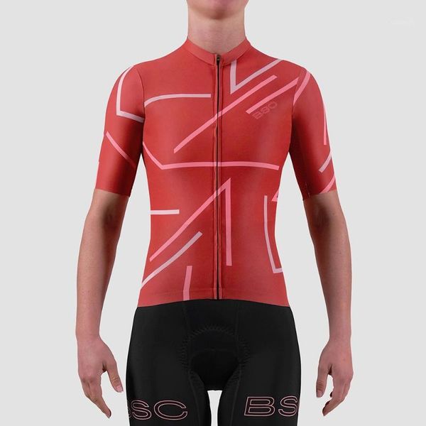 

cycling jersey short sleeve bicycle wear summer racing clothing women mtb road bike shirts maillot culotte jackets1, Black;red