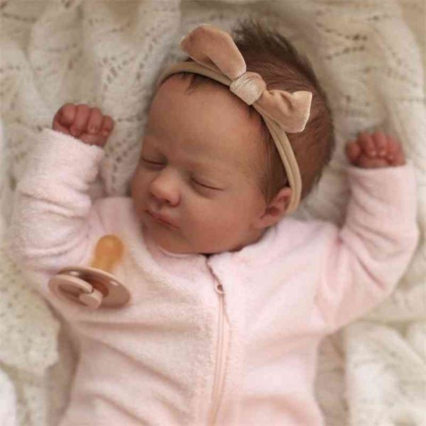 

adfo 17 inches ashley reborn baby soft vinyl toys unpainted unfinished diy blank kits gifts lol dolls for girls children