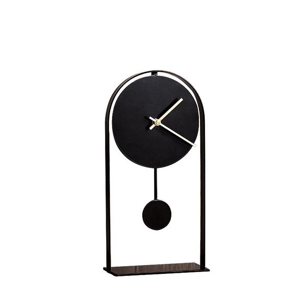 

desk & table clocks metal silent clock classic minimalist bedroom nordic deskclock kitchen living room office relojes home decoration ed50zz
