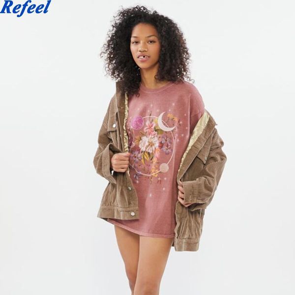 

spring summer girls cotton cute pink t-shirt cartoon casual o-neck simple loose white tees arrivals 2021 women's