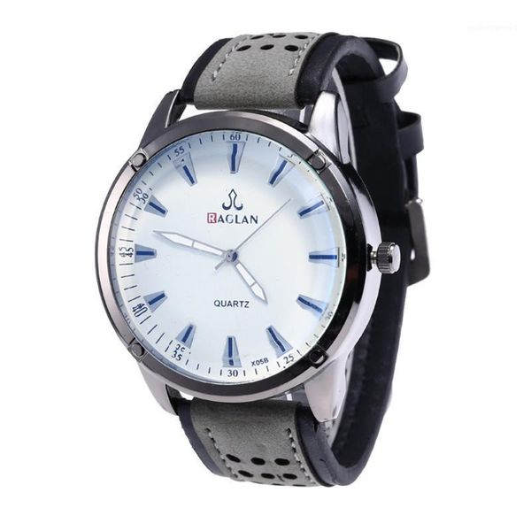 

wristwatches raglan fashion simple brand men watch business leather strap pin buckle mens clock quartz wrist watches relogio masculino, Slivery;brown