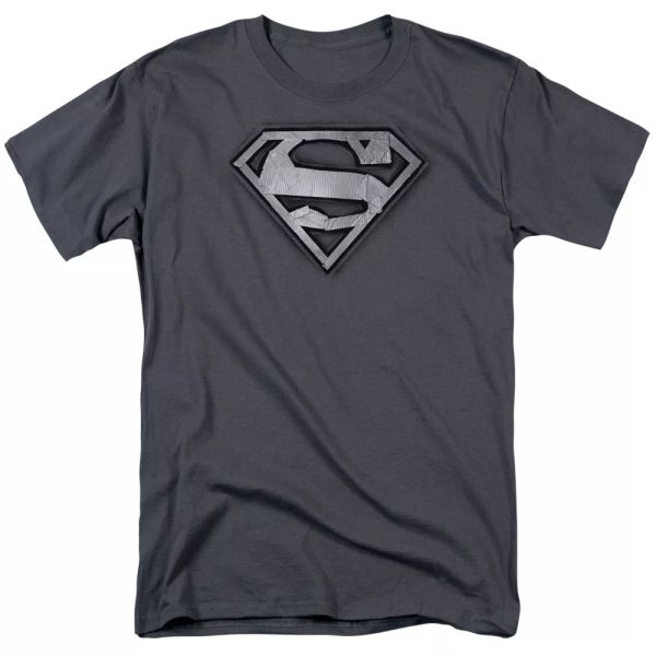 

Superman Duct Tape Shield T-Shirt DC Comics Sizes S-3X NEW, White;black