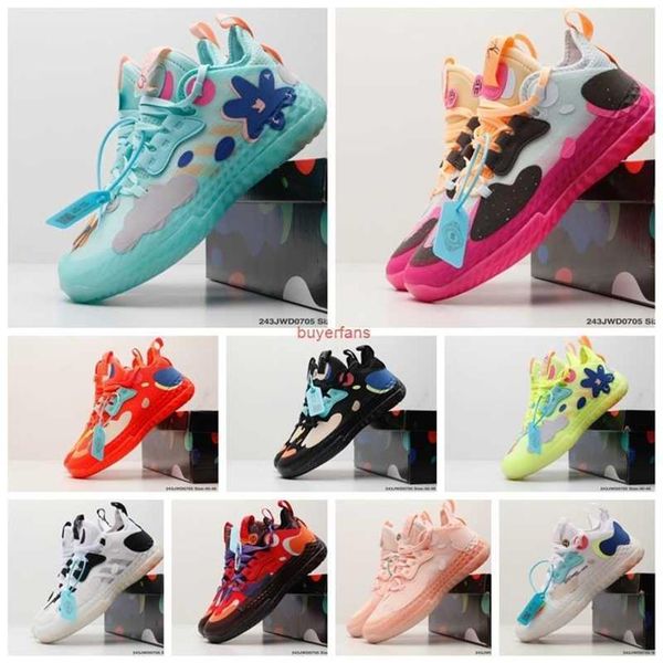 

2021 harden vol.5 men basketball shoes sports shoe inspiration for generating traction crystal white cloud royal blue sport sneakers size7a3