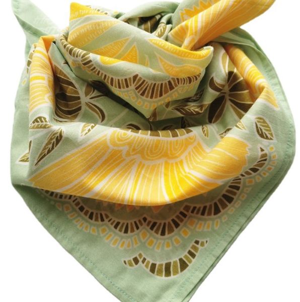 

orchid classic satin women scarves japanese hefeng dark blue flower cloth, Blue;gray