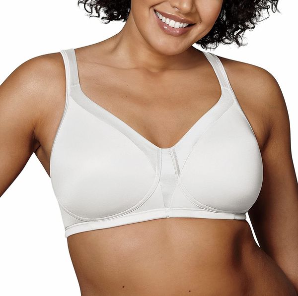 

brand women's 18 hour sensational sleek wirefull coverage bra us4803, Red;black