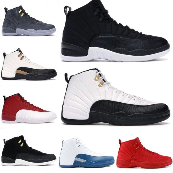 

2021 new discount designer man basketball shoes 12 bulls cny game royal unc university blue 12 12s mens outdoor sneakers sports shoesyymk