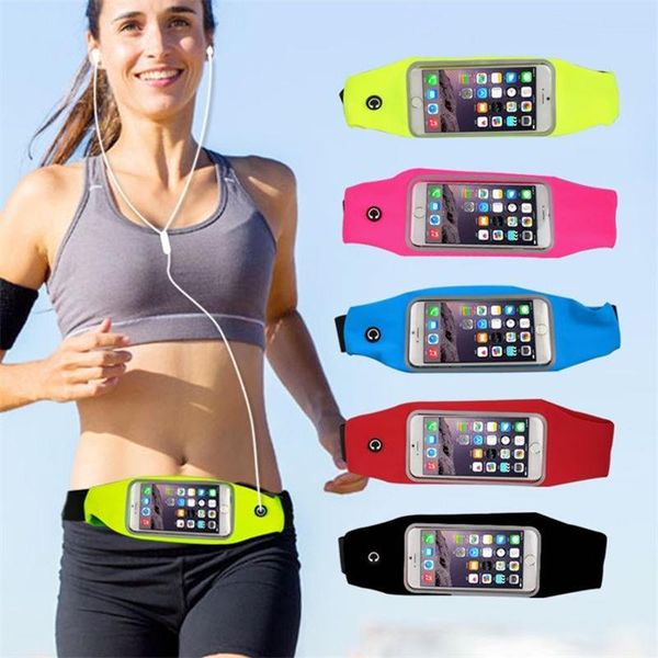 

backpack winmax outdoor running waist bag waterproof mobile phone holder jogging telephone belt belly women gym fitness sport