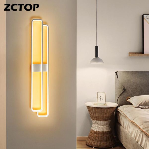 

wall lamp led lights nordic luxury simple and modern for el bedside living room light fixture indoor lighting white gold
