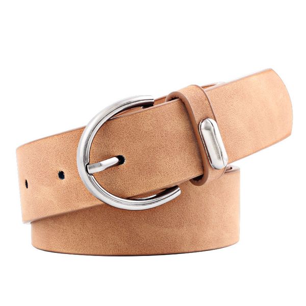 

women's strap 2021 new width south leather strap women's casual ladi pin gp straps women's drs strapsctem, Black;brown