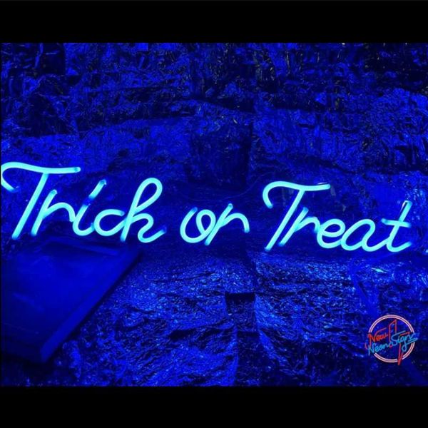 

other lighting bulbs & tubes trick or treat handmade custom led neon sign,wedding light sign,neon lights,neon sign bedroom girl,led